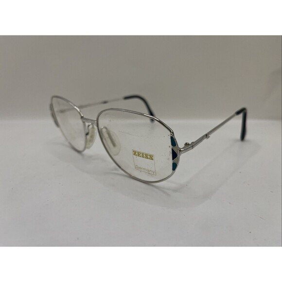 Carl Zeiss Eyeglasses 6902 5100 Germany Designer Demo Lens Silver 56-16-135 - Picture 3 of 7